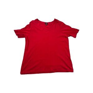 Jones of New York Red shirt womens size 2x